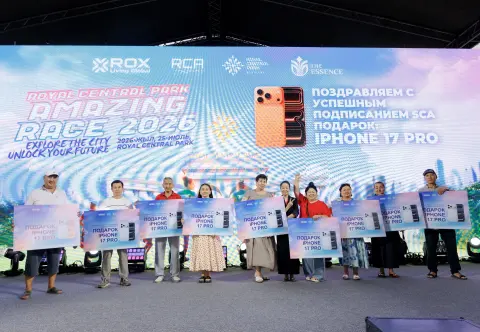Кыргызстандагы эң ири музыкалык фонтандар шоусун көрүү үчүн Royal Central Parkка 30 000ден ашуун адам чогулду