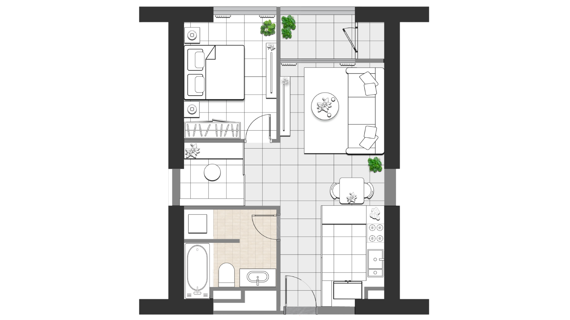 1BR