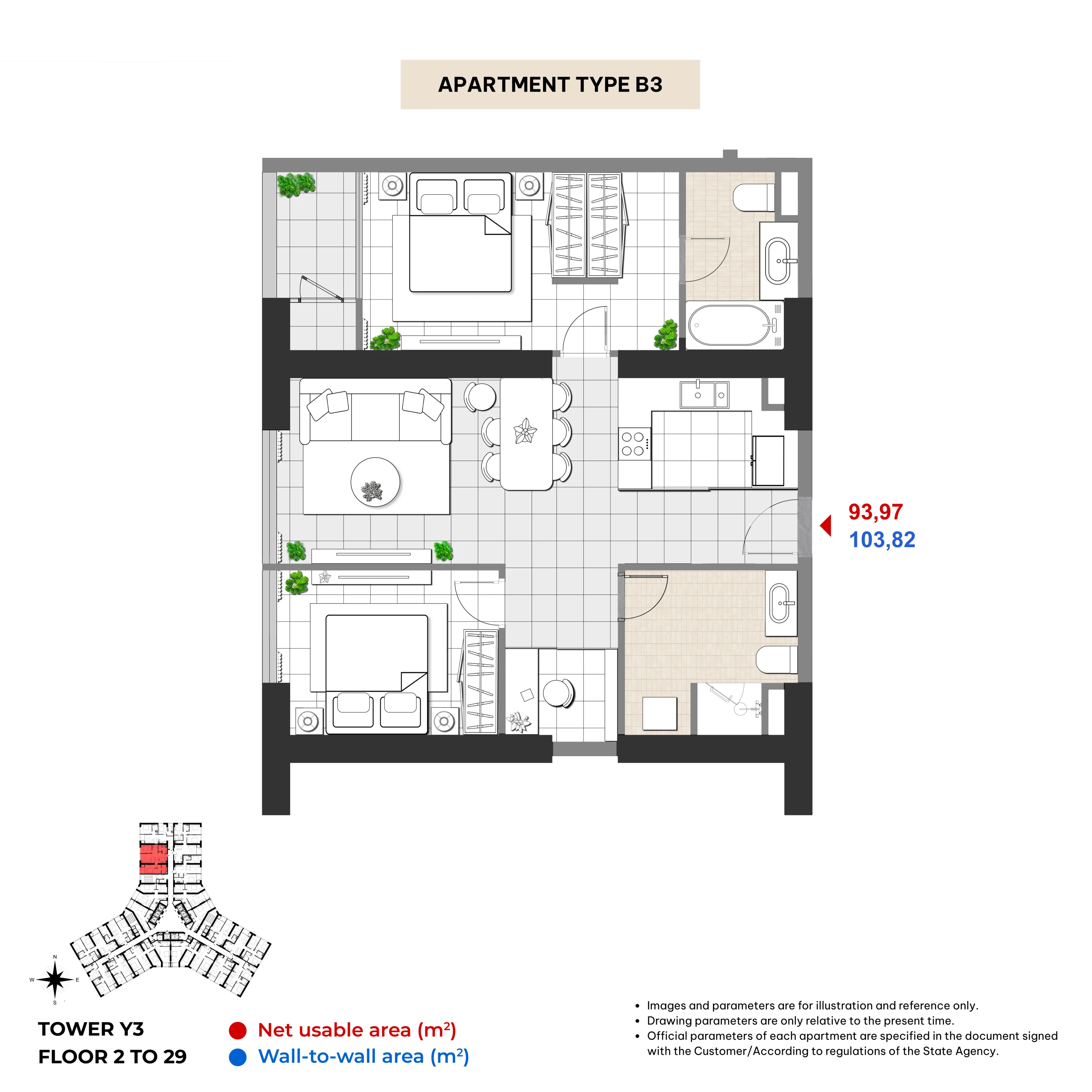 2BR +