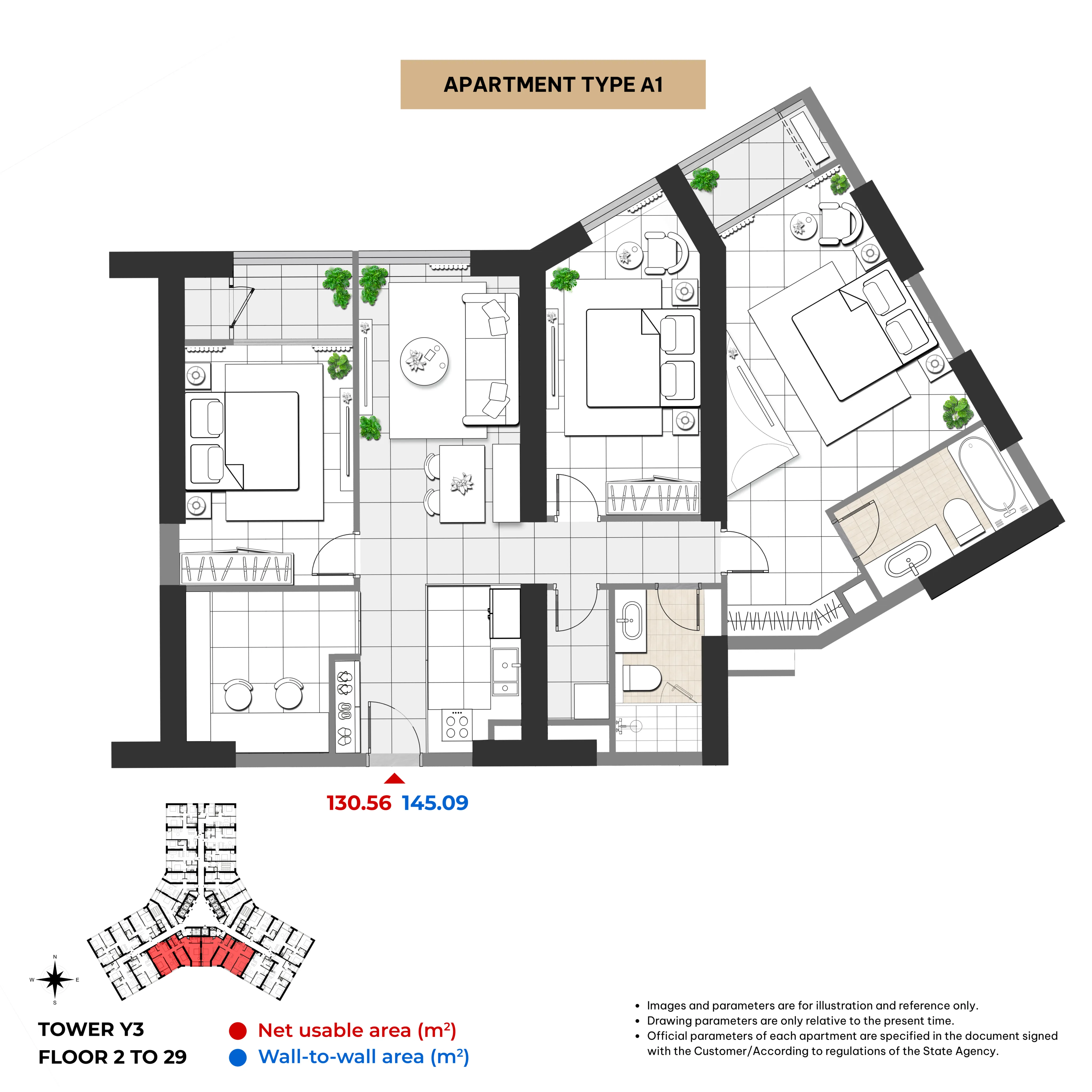 3BR +