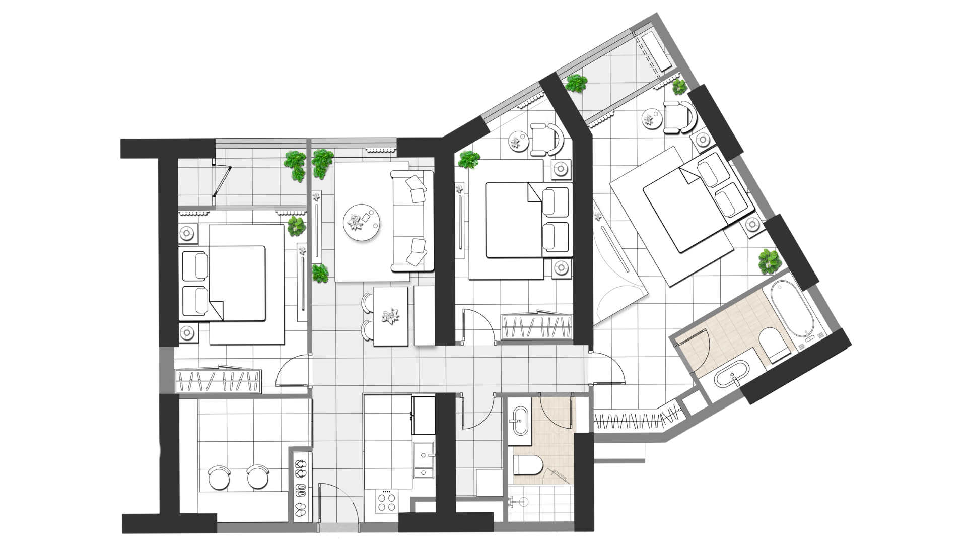 3BR +
